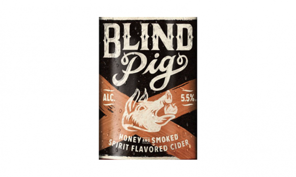 Blind Pig Ci­der ho­ney & smo­ked